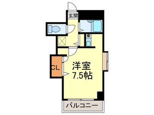 ｾﾝﾄﾚｰｼﾞ大橋の物件間取画像